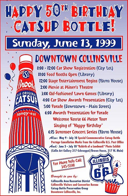 Collinsville Catsup Bottle Summerfest